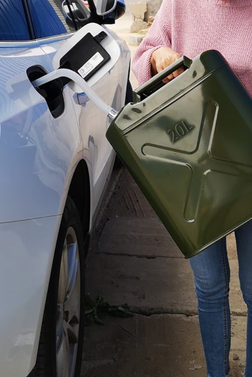 MoreChioce 10L Green Metal Jerry Can Store Container for Petrol Oil Water Alcohol - Image 8