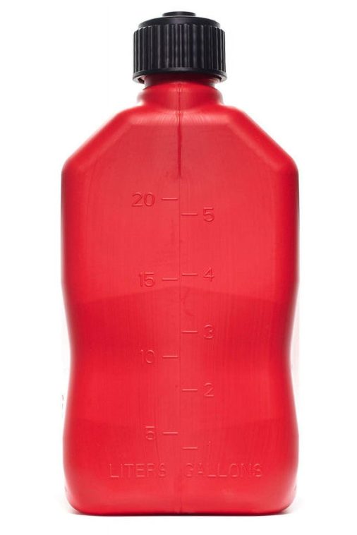 VP Racing Fuels Motorsport 5 Gallon Square Plastic Utility Jug Red (4 Pack) - Image 3