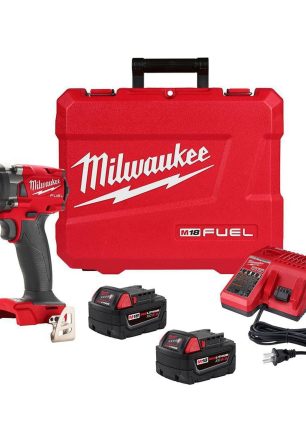 Milwaukee Tool M18 FUEL 3/8" 3/8 Compact Impact Wrench with Friction Ring Kit