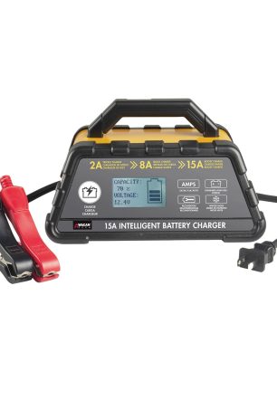 Wagan Tech 7407 15-Amp 6-Stage Intelligent Battery Charger