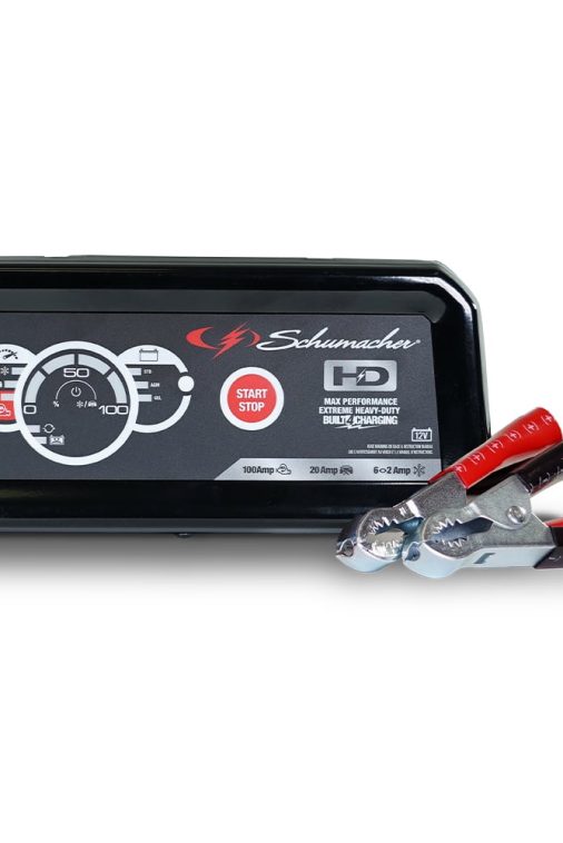 Schumacher Fully Automatic Battery Charger, Engine Starter, Maintainer and Auto Desulfator- 100 Amp/20 Amp, 12V - Image 3