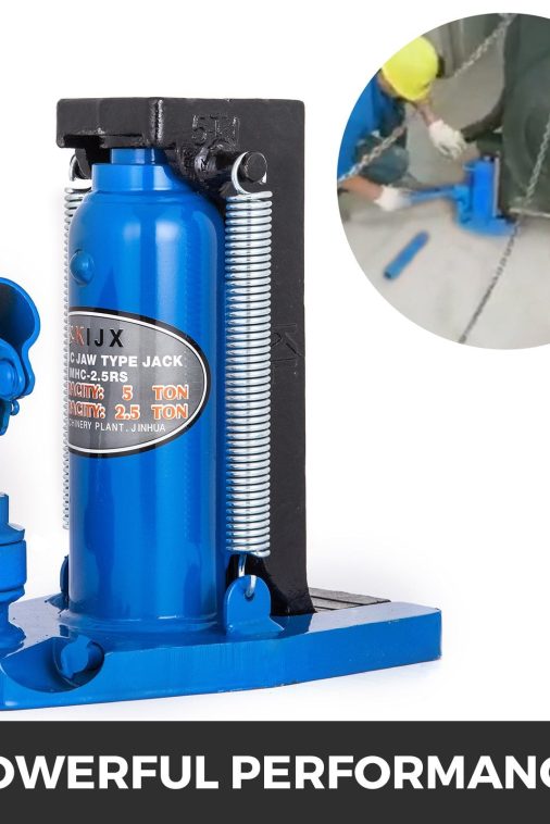 VEVOR Hydraulic Toe Jack Lift - 2.5-5 Ton Capacity, Heat-Treated Steel Construction - Image 4