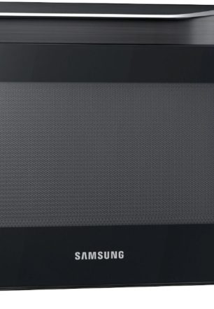 Samsung - 1.1 Cu. Ft. Countertop Convection Microwave with Sensor Cook and PowerGrill