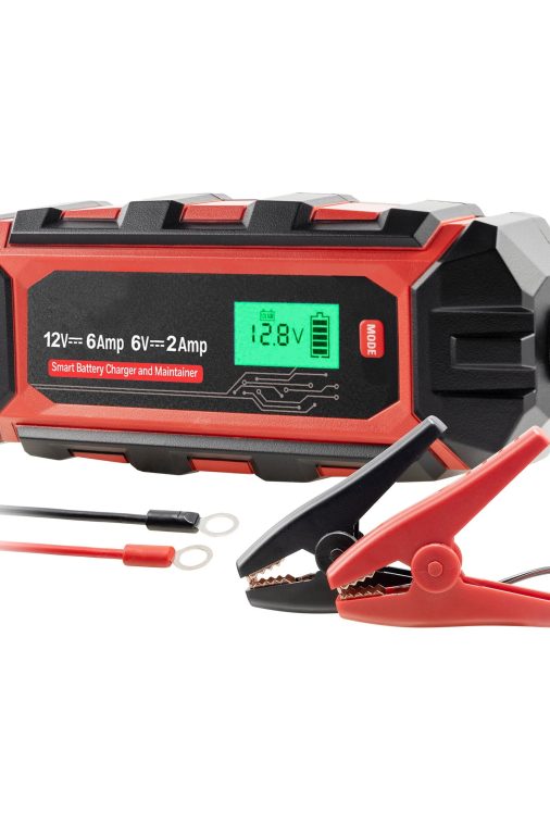 Ultrapro Elite Intelligent Battery Charger and Maintainer, 6V/12V, 6A - Image 4