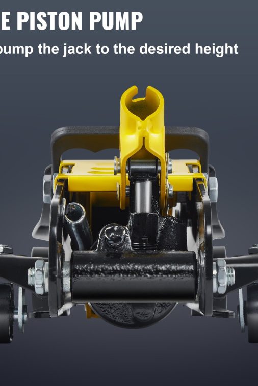 VEVOR Low Profile Floor Jack 2.5 ton Heavy Steel Single Piston Hydraulic Pump - Image 6