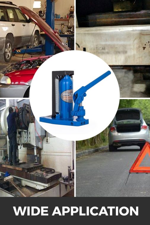 VEVOR Hydraulic Toe Jack Lift - 2.5-5 Ton Capacity, Heat-Treated Steel Construction - Image 9