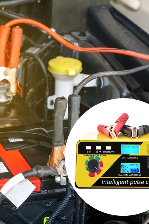 XWQ Storage Battery Charger Digital Display Multiple Protection High Efficiency 12V 24V Car Battery Charger for Automobile - Image 6