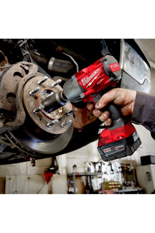 Milwaukee M18 FUEL 18-Volt Lithium-Ion Brushless Cordless 1/2 in. Impact Wrench with Friction Ring (Tool-Only) - Image 13