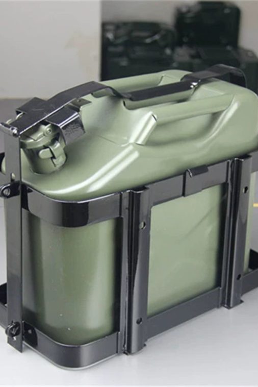 EUBUY Adjustable Metal Jerry Can Holder for 10L/20L Fuel Tank Lockable Fuel Oil Petrol Water Alcohol Container Carrier - Image 8