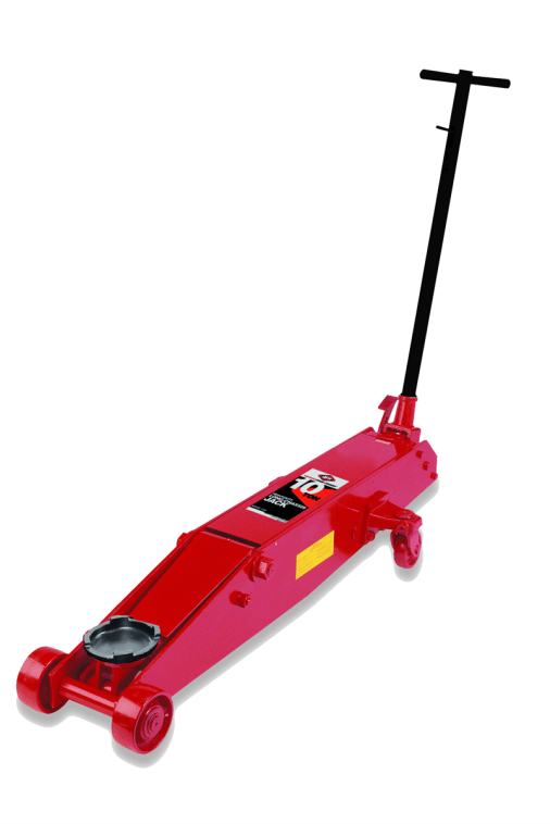 AFF - Service Jack - 10 Ton Capacity - Long Chassis - Manual - 7" Min H to 23" Max H - Heavy Duty