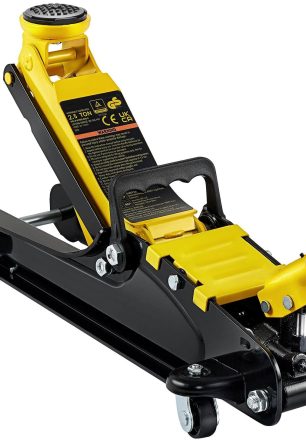 VEVOR Low Profile Floor Jack 2.5 ton Heavy Steel Single Piston Hydraulic Pump