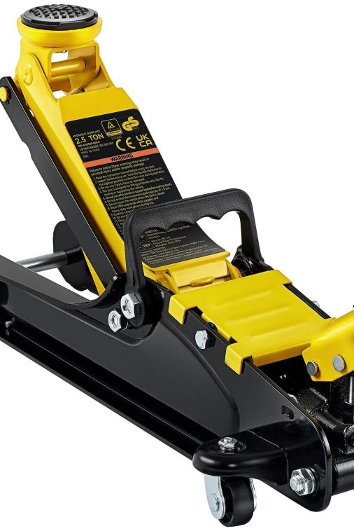 VEVOR Low Profile Floor Jack 2.5 ton Heavy Steel Single Piston Hydraulic Pump