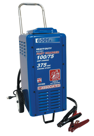 6V/12V Heavy Duty Wheeled Commercial Battery Charger