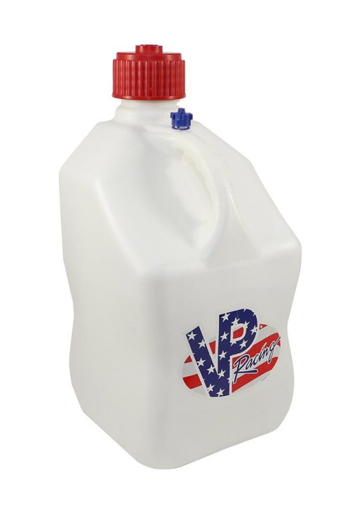 VP Racing Fuels Motorsport 5.5 Gallon Square Utility Jugs, White (4 Pack) - Image 3