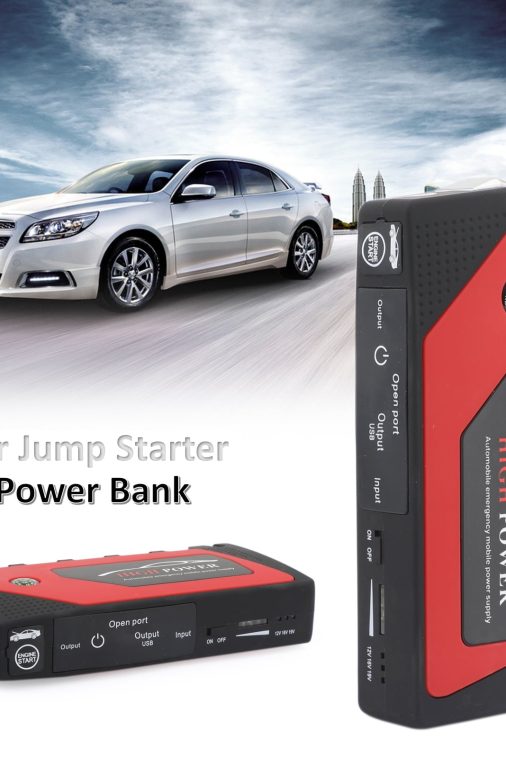 69800mAh Car Jump Starter Portable 4-USB Power Bank Battery Booster Clamp Kits - Image 8