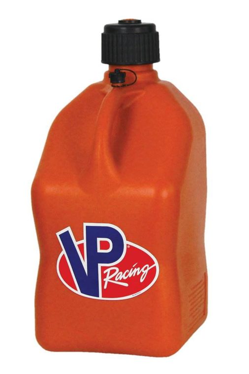 VP Racing Fuels Motorsport 5.5 Gallon Square Utility Jugs, Orange (2 Pack) - Image 3