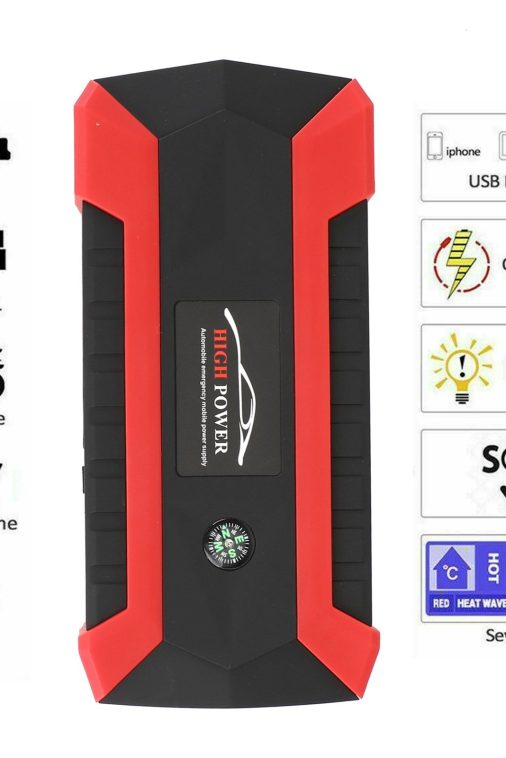 89800mAh 12V Car Jump Starter 4USB Charger Emergency Battery Power Bank Kit - Image 7
