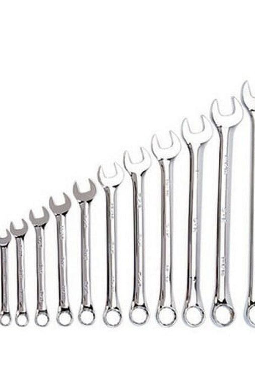 WRENCH SET COMBINATION 16 PC SAE HI POLISH - Image 3