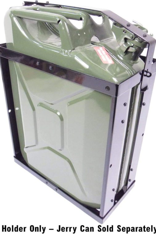 Wavian USA JC0020HV Authentic NATO Steel Jerry Fuel Can Holder Single (20 Litre), Black - Image 7