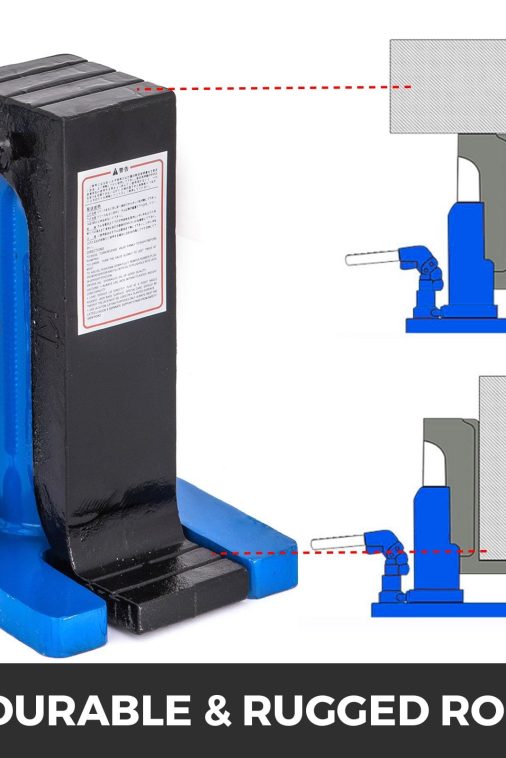 VEVOR Hydraulic Toe Jack Lift - 2.5-5 Ton Capacity, Heat-Treated Steel Construction - Image 6