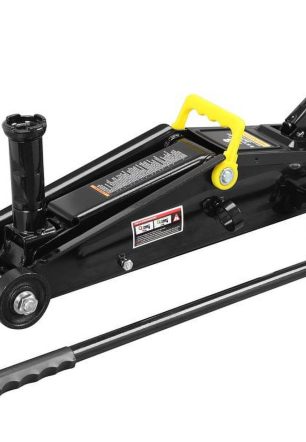 Torin 3 Ton (6,000 lb) Capacity Hydraulic Trolley Floor Jack with Extra Saddle (Fits: SUV and Extended Height Trucks) Black, W8306-B