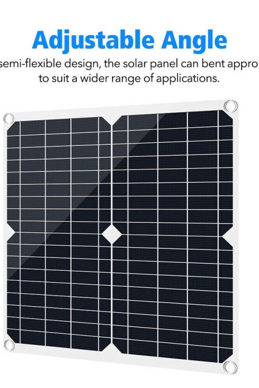 Xhy Solar Panel Kit 400W with Controller and Power Inverter Battery Charger Maintainer for Boat Car RV Motorcycle Marine Automotive - Image 5