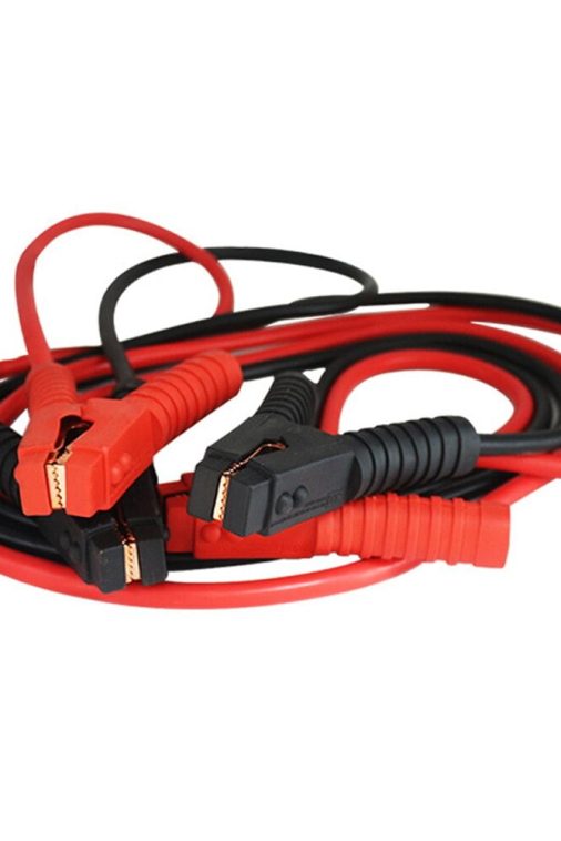 6m 3000A Car Battery Power Emergency Cable Jump Start Firing Line Power Wire Copper Clip Clamp Boost Cord Bateria Auto (Black and Red) - Image 6