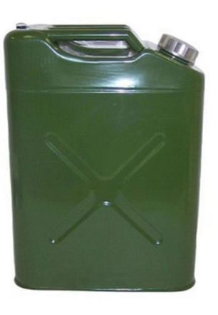[US-W]20L US Standard Cold-rolled Plate Petrol Diesel Can Gasoline Bucket with Oil Green