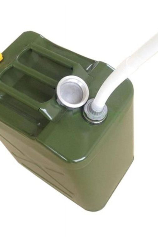[US-W]20L US Standard Cold-rolled Plate Petrol Diesel Can Gasoline Bucket with Oil Green - Image 4