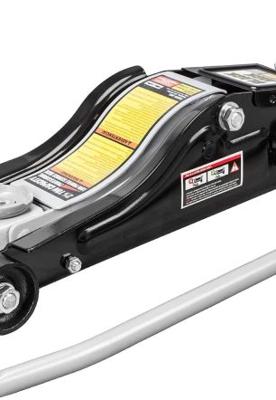 Torin 2.5 Ton (5,000 lb) Capacity, Hydraulic Low Profile Trolley Service/Floor Jack with Single Piston Quick Lift Pump, Black, W8250-B
