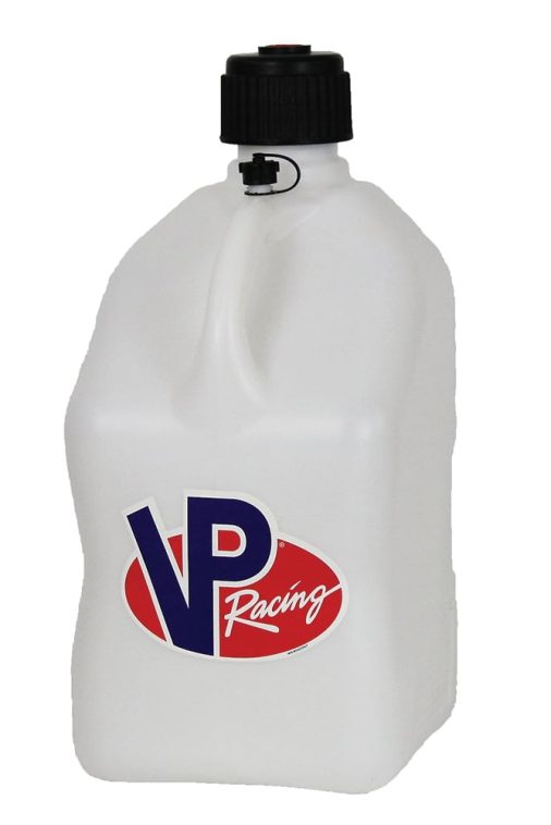 VP Racing Fuels Motorsport 5.5 Gal Utility Jugs w/ Hoses, White (3 Pack) - Image 3