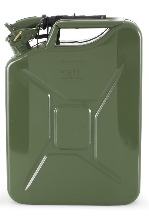 Wavian 3008 5.3 Gallon 20 Liter Authentic CARB Jerry Can with Spout, Green - Image 3