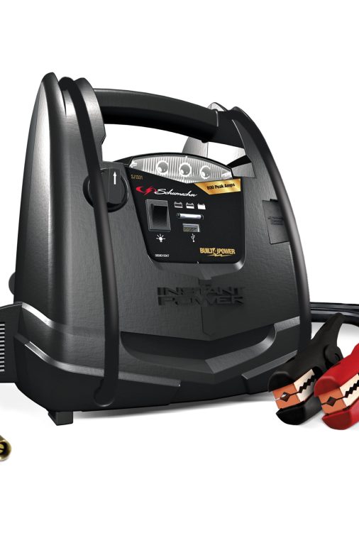 Schumacher SJ1331 800 Peak Amp Jump Starter + Portable Power
