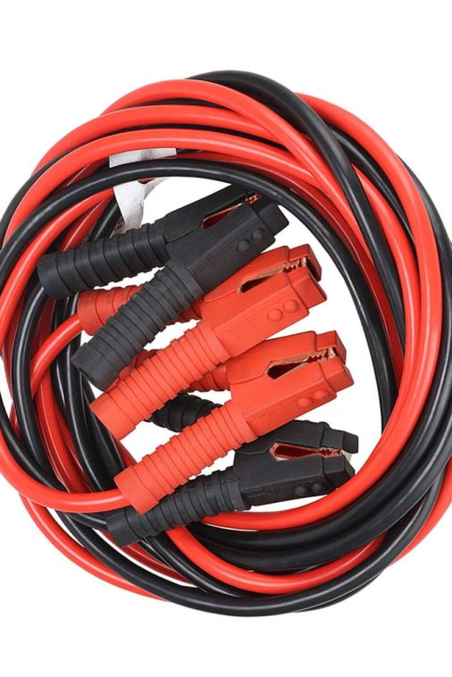 6m 3000A Car Battery Power Emergency Cable Jump Start Firing Line Power Wire Copper Clip Clamp Boost Cord Bateria Auto (Black and Red) - Image 4