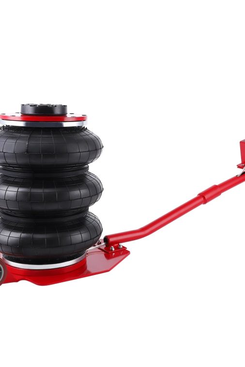 Air Jack, 3 Ton/6600 lbs Triple Bag Air Jack, 3-5S Lift Up to 15.75 Inch Fast LiftingJack for Cars with Long Handle
